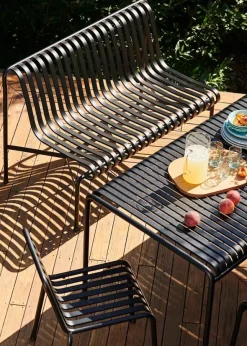 Palissade Dining Bench uden armlæn, antracit fra Hay
