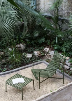 Palissade Lounge Chair High, sky grey fra Hay