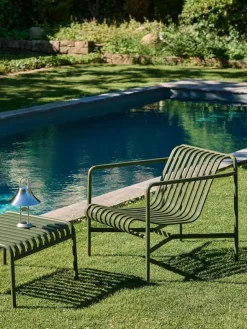 Palissade Lounge Chair Low, antracit fra Hay
