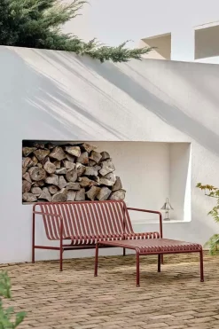 Palissade Lounge Sofa, iron red fra Hay