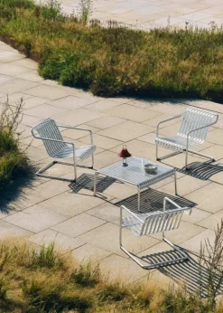 Palissade Low Table, sky grey fra Hay