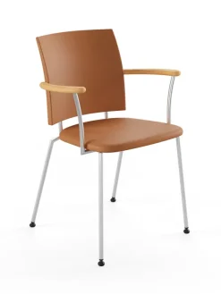 Panther armstol, cognac læder fra Naver Collection