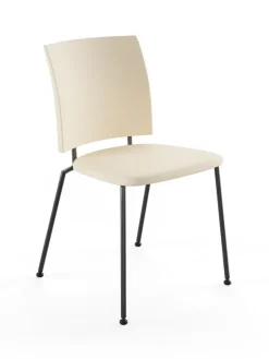 Panther stol, creme læder fra Naver Collection