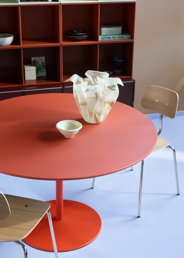 Panton café- og spisebord, Ø120 cm fra Montana
