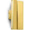 Papilio Double Væglampe, brushed brass fra Anour