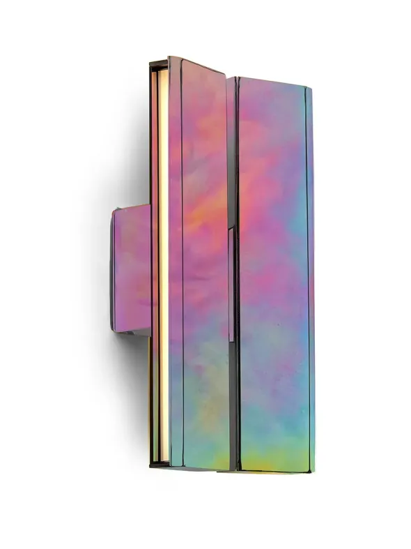 Papilio Double Væglampe, Dark Opal Chrome Limited Edition fra Anour
