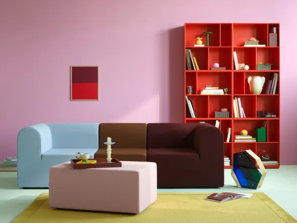 Paradigm 3-personers sofa med armlæn fra Montana