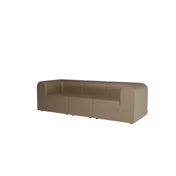 Paradigm 3-personers sofa med armlæn fra Montana