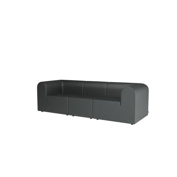 Paradigm 3-personers sofa med armlæn fra Montana