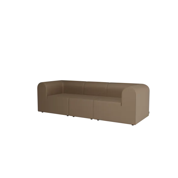 Paradigm 3-personers sofa med armlæn fra Montana
