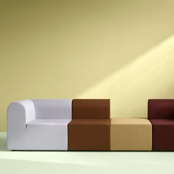 Paradigm 4-personers sofa med armlæn fra Montana