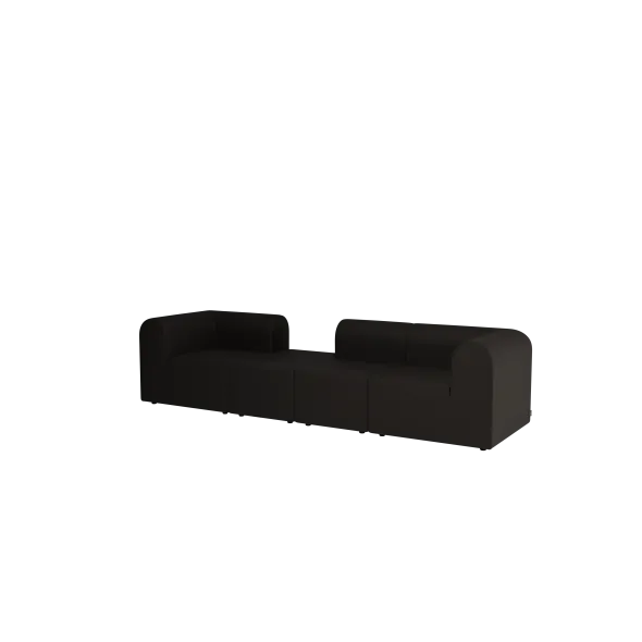 Paradigm 4-personers sofa med armlæn fra Montana
