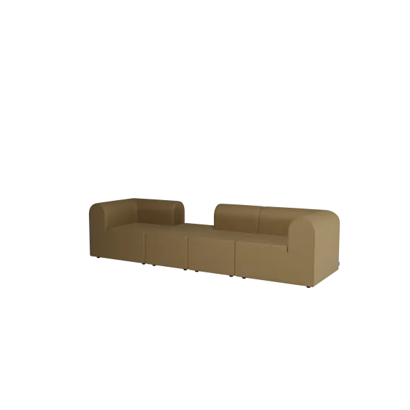 Paradigm 4-personers sofa med armlæn fra Montana
