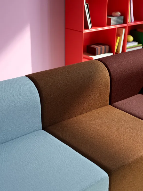 Paradigm 4-personers sofa med armlæn fra Montana