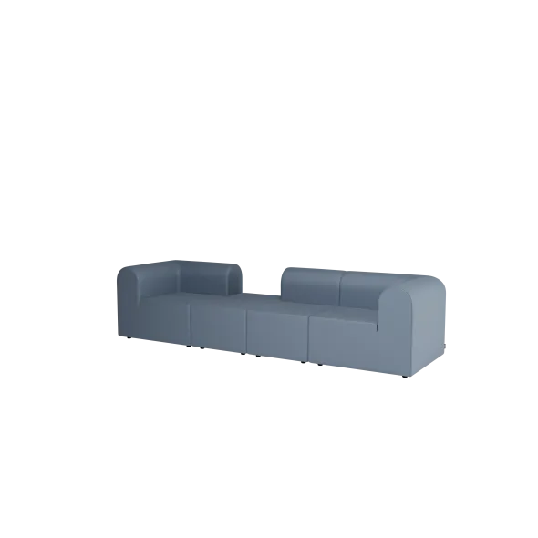 Paradigm 4-personers sofa med armlæn fra Montana