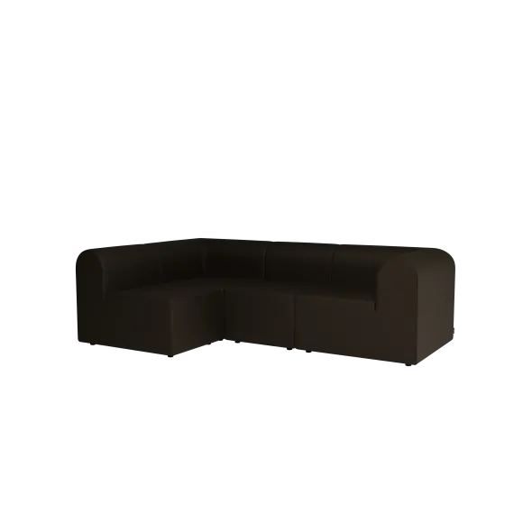 Paradigm 4-personers sofa med armlæn fra Montana