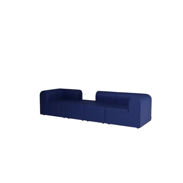Paradigm 4-personers sofa med armlæn fra Montana