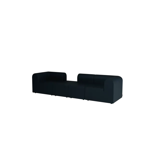 Paradigm 4-personers sofa med armlæn fra Montana