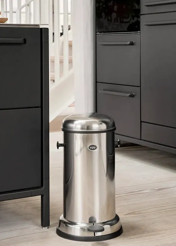 Pedalspand VIPP15 - 14 L, Stainless Steel fra Vipp
