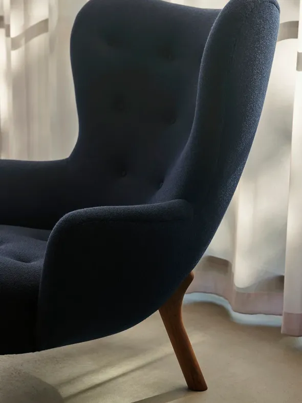 Petra VB3 Chair, vidar 554/oak fra &Tradition