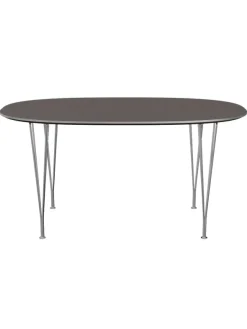 Piet Hein B612 Superellipse spisebord, 150 x 100 cm fra Fritz Hansen