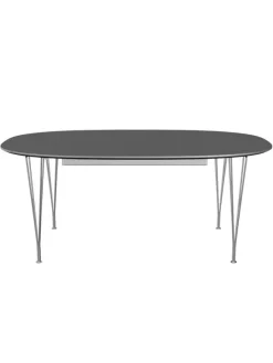 Piet Hein B619 Superellipse udtræksbord, 180/300 x 120 cm fra Fritz Hansen