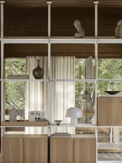 Pira G2 Floor-to-Ceiling Shelving Bundle C fra String
