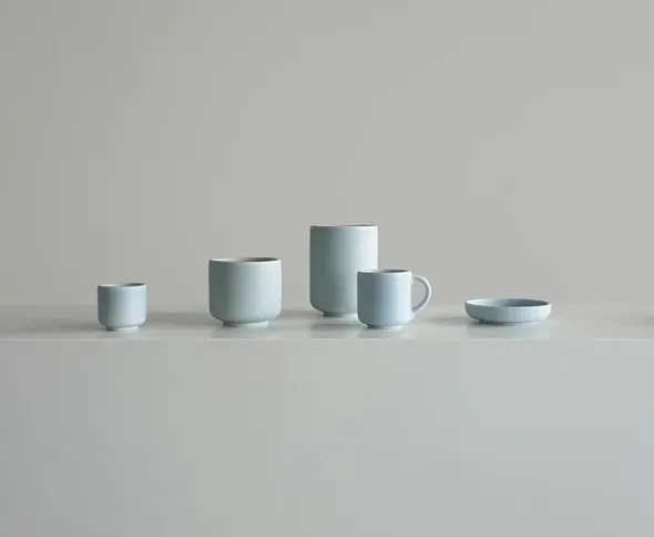 Pisu 17 Espresso Cup, sky blue fra Louise Roe