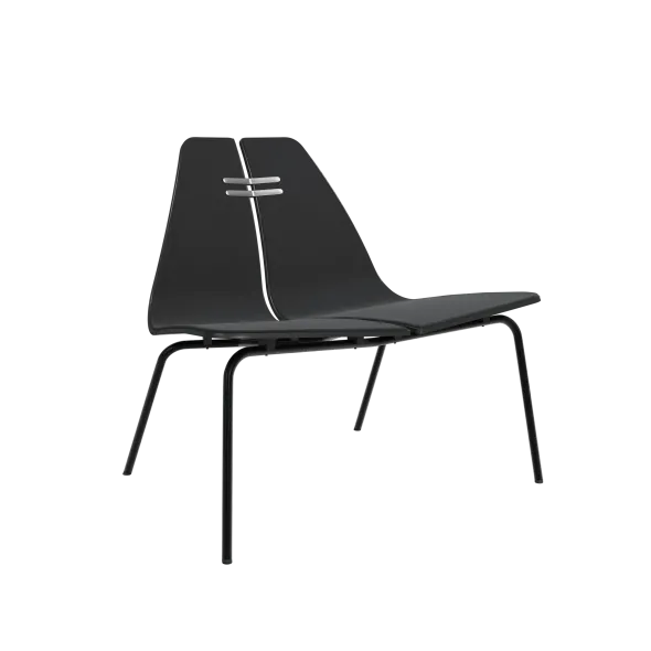 PK23 forsidepolstret, Black af Poul Kjærholm