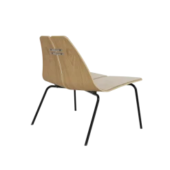 PK23 forsidepolstret, Oak af Poul Kjærholm
