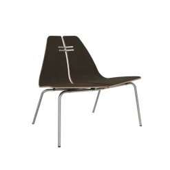 PK23 forsidepolstret, Walnut af Poul Kjærholm
