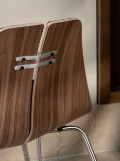 PK23 forsidepolstret, Walnut af Poul Kjærholm