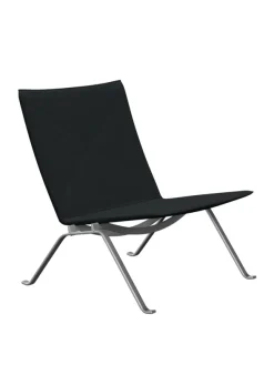 PK22 Loungestol, Canvas stof af Poul Kjærholm