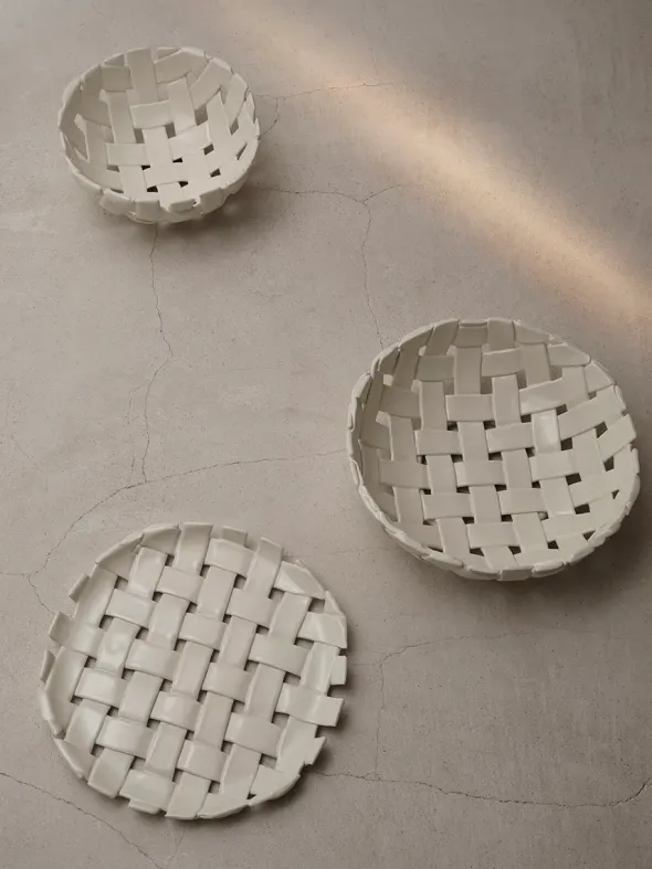 Plait Bowl, Ø30 cm fra Ferm Living