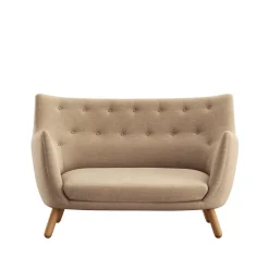 Poet sofa, eg olie af Finn Juhl