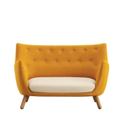 Poet sofa, eg olie af Finn Juhl