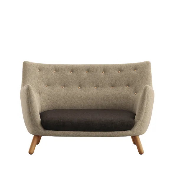 Poet sofa, eg olie af Finn Juhl