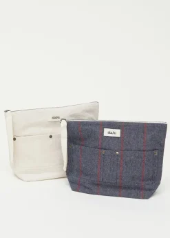 Pouch Pocket Canvas, pure ecru fra Aiayu