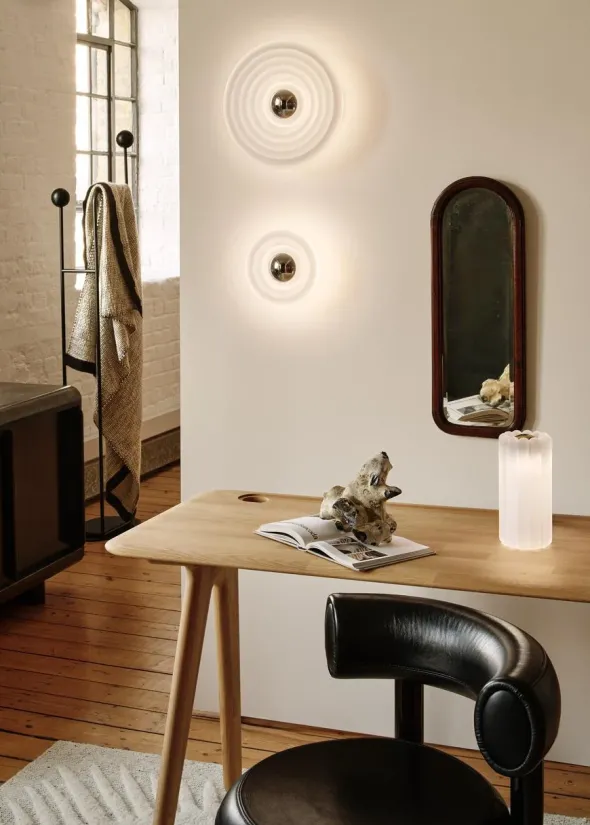 Press Surface væglampe, frosted fra Tom Dixon