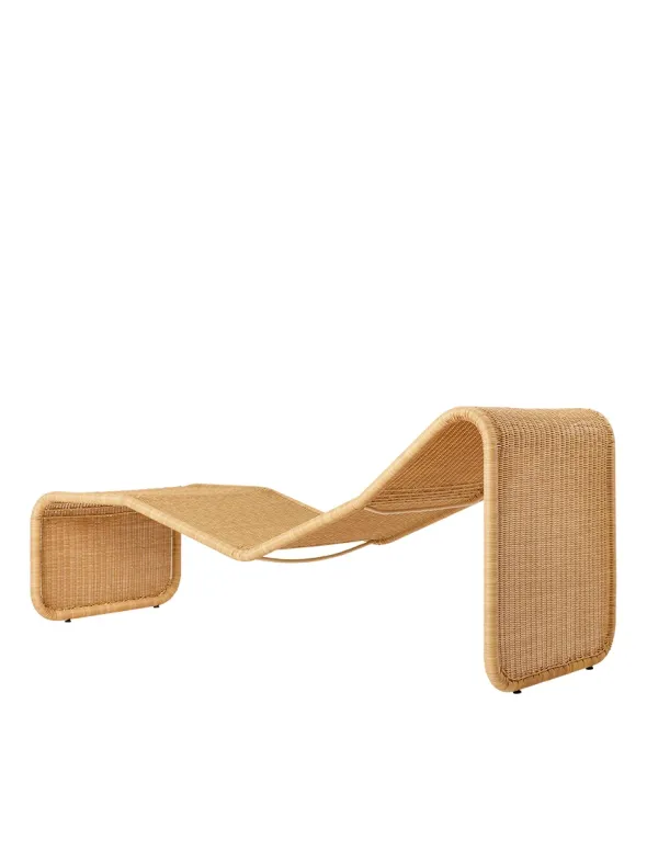 P3S Outdoor Chaise Lounge fra GUBI