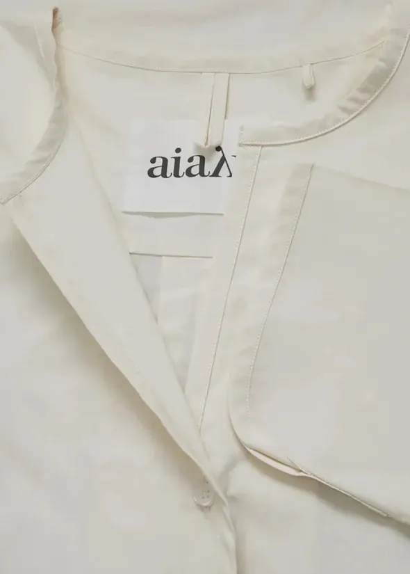 Pyjamas Poplin, pure ecru fra Aiayu