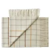 Quito Plaid, honey white fra Silkeborg Uldspinderi