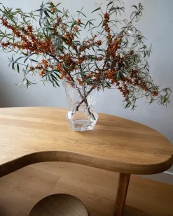 Reflection Vase, klar glas fra Hein Studio