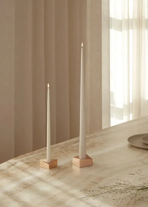 Reflect Lysestage, rosa guld fra STOFF Nagel