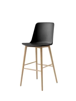 Rely HW133 Bar Chair, oak fra &Tradition