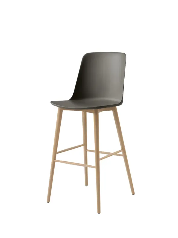 Rely HW133 Bar Chair, oak fra &Tradition