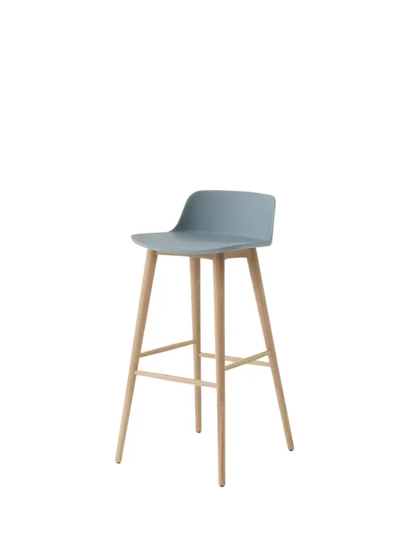 Rely HW123 bar stool, oak fra &Tradition