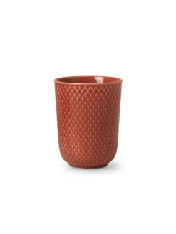Rhombe krus, terracotta fra Lyngby Porcelæn