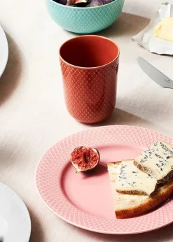 Rhombe krus, terracotta fra Lyngby Porcelæn