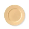 Rhombe tallerken, sand Ø27 cm fra Lyngby Porcelæn
